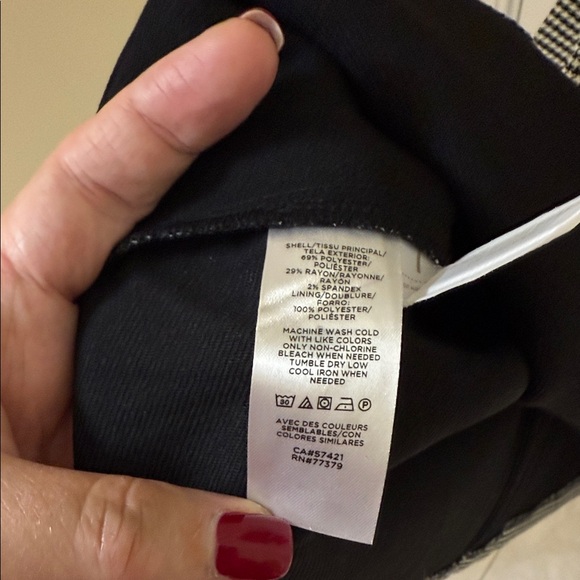 Ann Taylor Gray Midi Dress with Belt - Picture 4 of 4